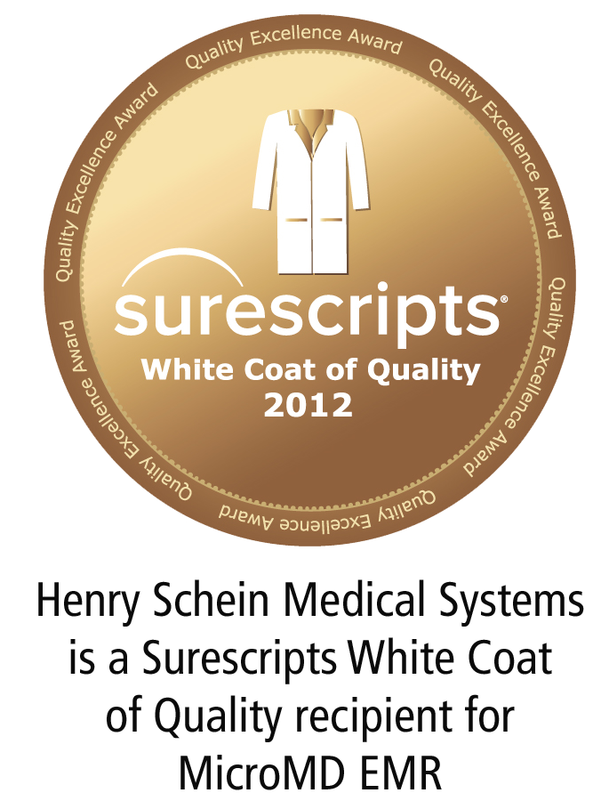 Surescripts White Coat of Quality Seal