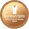 Surescripts White Coat of Quality Seal
