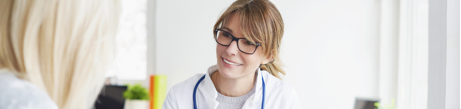 patient face time shown through a patient and physician interacting without distractions